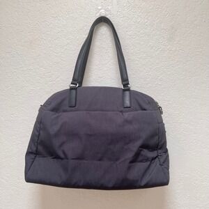 Lo & Sons Original OG Gray Nylon Overnight Travel Bag Weekender Carry On Large
